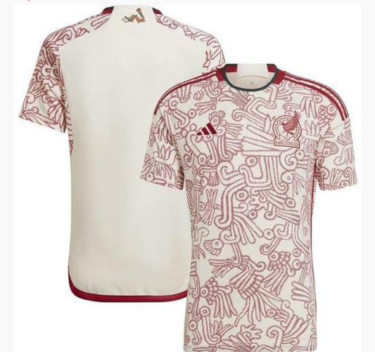 Adidas Men's Mexico 22 Away Jersey White-Pink